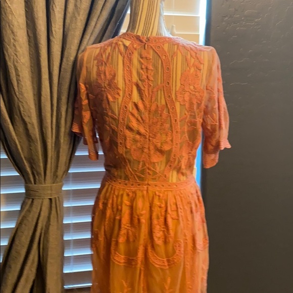 Honey Punch maxi romper blush dusty pink - Picture 5 of 10